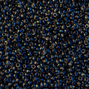 6/0 Round Picasso Smoky Black Matte-100 Gm/bg - 6-94511-100