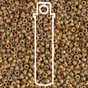 6/0 Round Picasso Brown Tan Matte-20 Gm/tb - 6-94517-TB