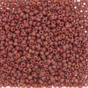 6/0 Round Frost Op Glaze Rnbw Cardinal 100gm/bg - 6-94695-100