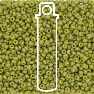 6/0 Round Frost Op Glaze Rnbw Olive Aprx 20gm/tb - 6-94697-TB
