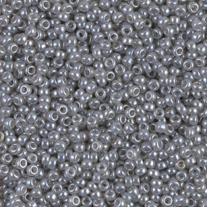 Silver Gray Ceylon Miyuki 6/0 250 Gram Bag - 6-9526