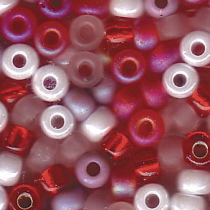 Miyuki 6/0 Mix Strawberry Fields-250 Gm - 6-9MIX05