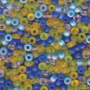 6/0 Miyuki Mix- Lagoon 250 Gm Bag - 6-9MIX06