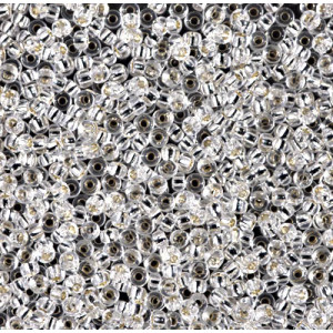 8/0 S/l Crystal Miyuki 250 Gram Bag - 8-91