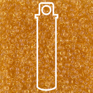 8/0 Tr Lt Topaz Miyuki Apprx 22gm Tube - 8-9132-TB