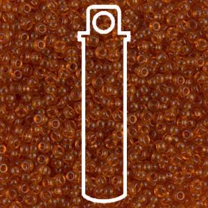 8/0 Tr Topaz Miyuki Apprx 22gm Tube - 8-9133-TB