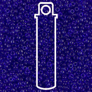 Trans Cobalt Miyuki Apprx 22gm Tube - 8-9151-TB