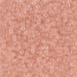 8/0 Matte Tr Lt Tea Rose Miyuki 250 Gram Bag - 8-9155F