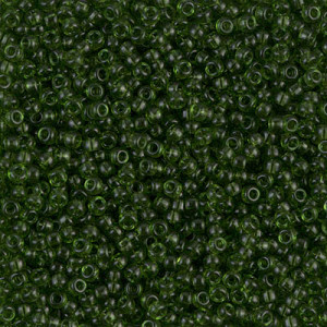 8/0 Tr Olive Miyuki 250 Gram Bag - 8-9158