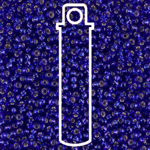 8/0 S/l Cobalt (was 709) Miyuki Apprx 22gm Tube - 8-920-TB