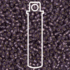 8/0 Mate S/l Amethyst Miyuki Apprx 22gm Tube - 8-924F-TB