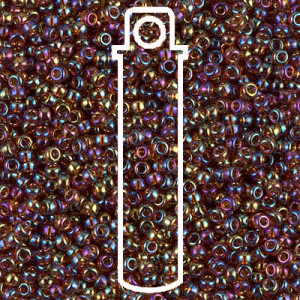 8/0 Tr Topaz Ab Miyuki Apprx 22gm Tube - 8-9257-TB