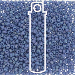 8/0 Round Frost Op Glaze Rnbw Soft Blue Aprx 22gm/tb - 8-94704-TB 8/0 Round Frost Op Glaze Rnbw Soft Blue Aprx 22gm/tb - 8-94704-TB