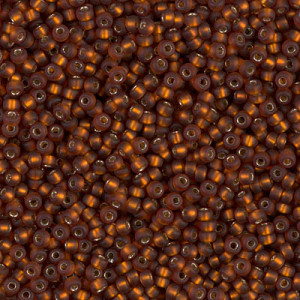 8/0 Matte S/l Dk Topaz Miyuki 250 Gram Bag - 8-95F