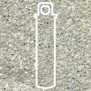 15/0 S/l Crystal Square Hole 8.2gm/tb - 15S-91-TB