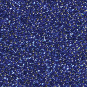 15/0 S/l Cobalt Square Hole 250 Gm/bg - 15S-920