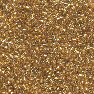 15/0 S/l Dark Gold Square Hole 250 Gm/bg - 15S-94