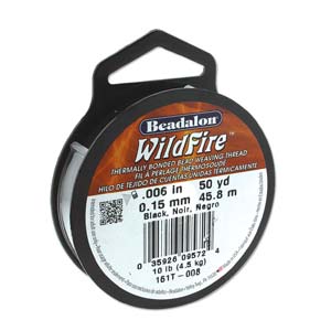 Wildfire .006 In Black 50 Yards Per Spool