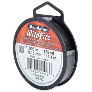 Wildfire .006 In Black 125 Yard Spl .15mm Dia
