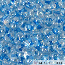 Berry 2.5 X 4.5mm Spkl Sky Blue Lnd Crys - 100 Gm/bg - BB-1529