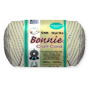 Bonnie Braid 6mm Ivory 100yd