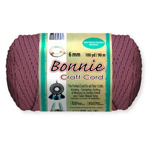Bonnie Braid 6mm Rose 100yd