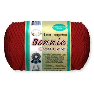 Bonnie Braid 6mm Red 100yd