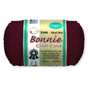 Bonnie Braid 6mm Burgundy 100yd