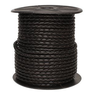 Bolo Cord 3mm Black 25yd Spl