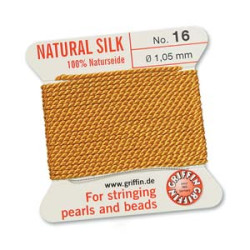 Griffin Slk Bd Cord Amber Size 16- 2m- 1.05mm
