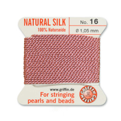 Griffin Slk Bd Cord Dk Pink Size 16- 2m- 1.05mm