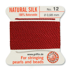 Griffin Slk Bd Cord Garnet Size 12- 2m- 0.98mm