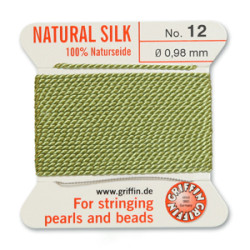 Griffin Slk Bd Cord Jade Size 12- 2m- 0.98mm