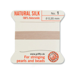 Griffin Slk Bd Cord Lt Pink Size 1- 2m- 0.35mm