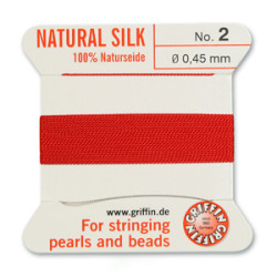 Griffin Slk Bd Cord Red Size 2- 2m- 0.45mm