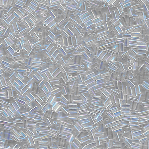 Bugle #1 (3mm)japanese Crystal Clear Ab 250gm - BGL1-9250