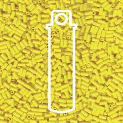 Bugle #1 (3mm) Miyuki Yellow -aprx 19.5gm/tb - BGL1-9404-TB