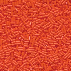 Bugle #1 (3mm) Miyuki 250 Gram Op Orange - BGL1-9406