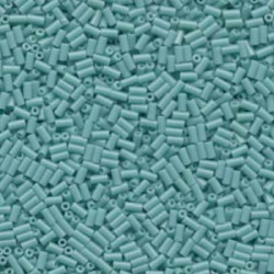 Bugle #1 (3mm) Miyuki 250 Gram Op Turquoise Green - BGL1-9412