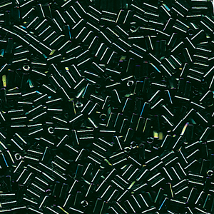 Bugle #1 (3mm)japanese 250 Gm Green Iris - BGL1-9453