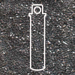 15/0 Delica Steel -hex Cut-apx 7gm - DBSC-0021-TB