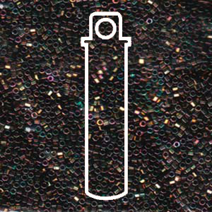 15/0 Delica Metallic Lt -brnz Iris Hex Cut-apx 7gm - DBSC-0023-TB