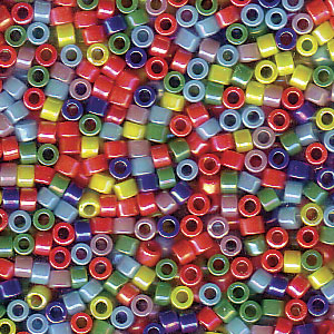 Delica Mix Opaque Rainbow Ab- 100 Gm - DB-MIX44