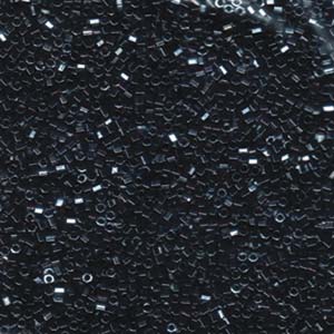 Delica Bead Gunmetal Hex Cut/ 100 Gm - DBC0001
