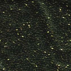 Delica Bead Metallic Olive Hex Cut/ 100 Gm - DBC0011