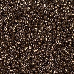 Delica Beads 8/0 Met Dk Bronze 50 Gram - DBL-0022-50