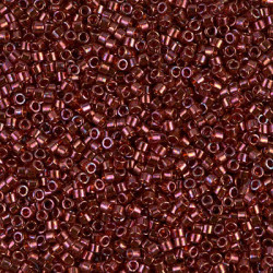Delica Beads 8/0 Transparent Luster Red Metallic - DBL-0116
