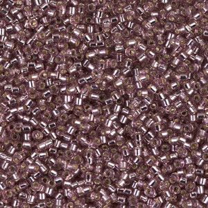 Delica 8/0 S/l Smoky Amethyst-50gm - DBL-0146-50