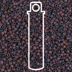 Delica 8/0 Matte Mtlc Copper Apx 6.8gm - DBL-0312-TB