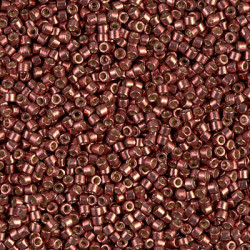 8/0 Delica Duracoat Glvn Dk Berry-50 Gm Bg - DBL-1842-50